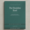 The Discipline Reset | 30-Day Self-Discipline System | Printable Workbook, Habit Tracker & Daily Planner PDF