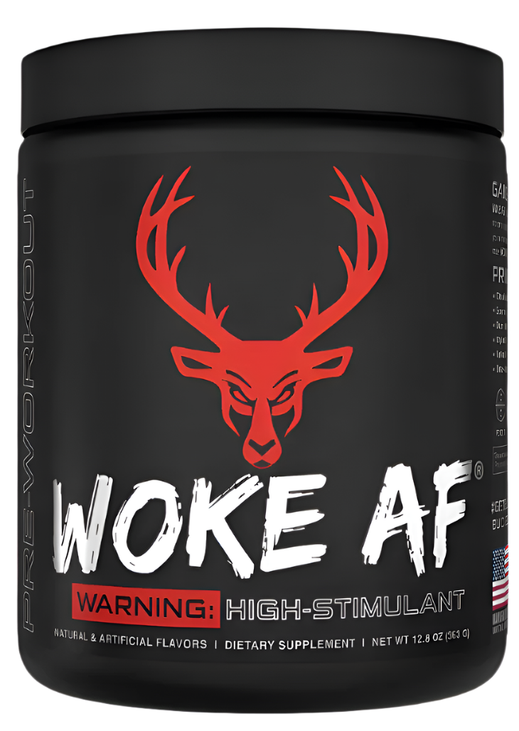 Bucked Up WOKE AF Pre-Workout — High-Stim Energy & Focus (8 Flavors)
